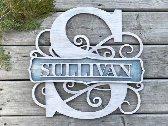 Layered Monogram Sign - Image 7