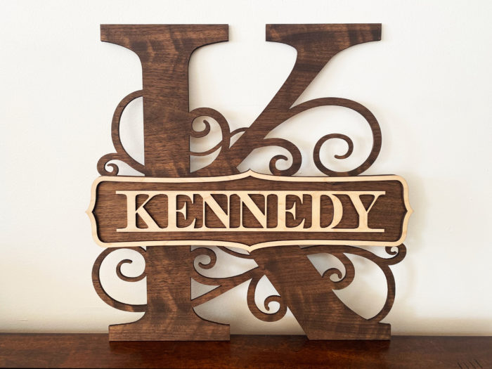 Layered Monogram Sign - Image 5